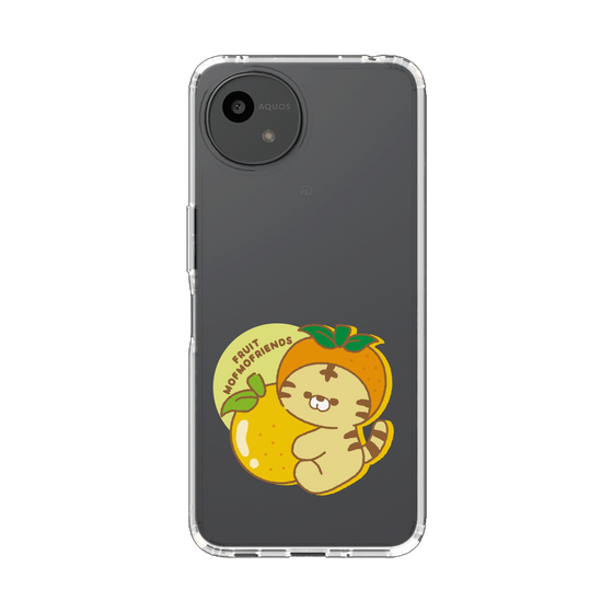 スリムプロテクションケース［ mofmofriends - オレンジ ］