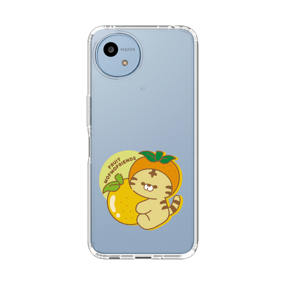 スリムプロテクションケース［ mofmofriends - オレンジ ］