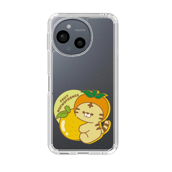 スリムプロテクションケース［ mofmofriends - オレンジ ］