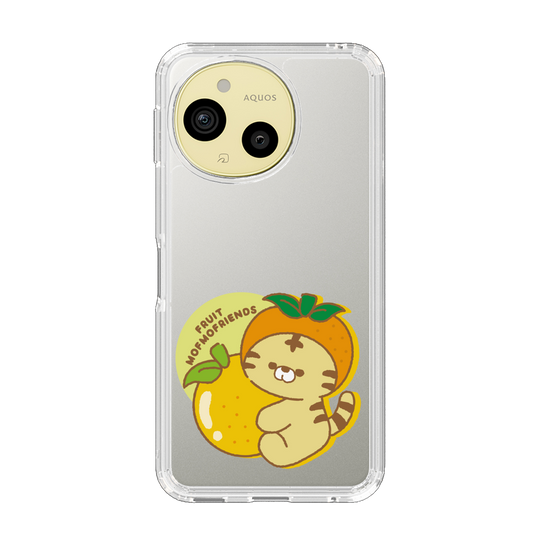 スリムプロテクションケース［ mofmofriends - オレンジ ］