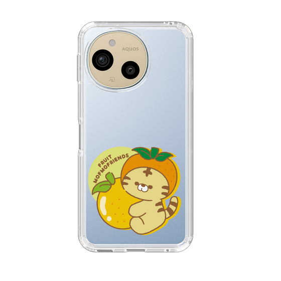 スリムプロテクションケース［ mofmofriends - オレンジ ］