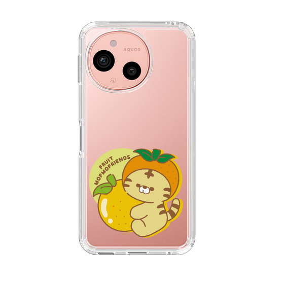 スリムプロテクションケース［ mofmofriends - オレンジ ］