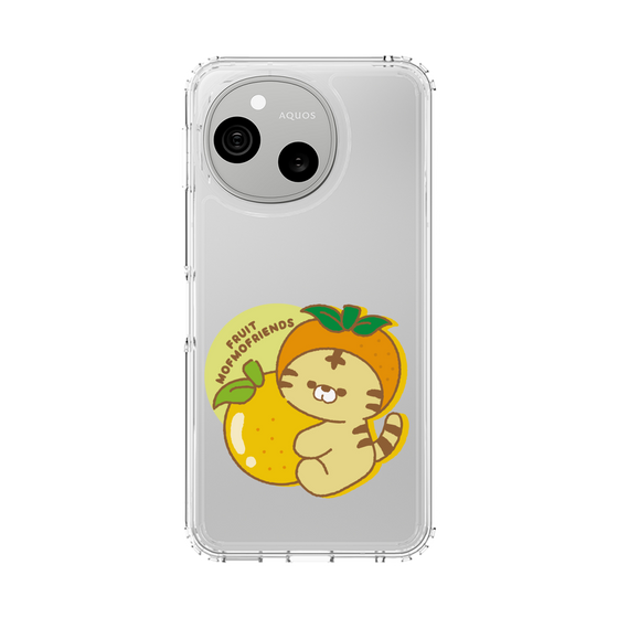 スリムプロテクションケース［ mofmofriends - オレンジ ］
