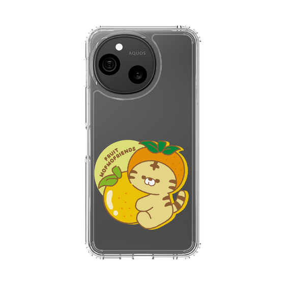 スリムプロテクションケース［ mofmofriends - オレンジ ］