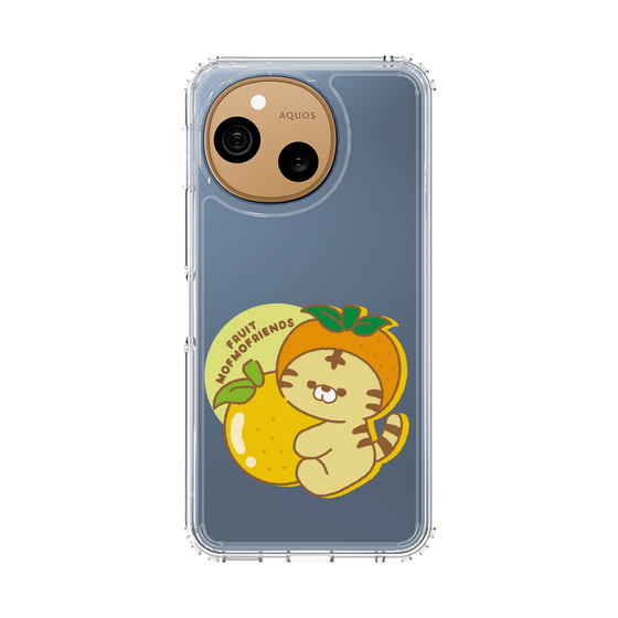 スリムプロテクションケース［ mofmofriends - オレンジ ］
