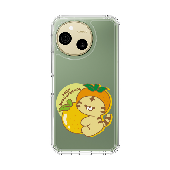 スリムプロテクションケース［ mofmofriends - オレンジ ］