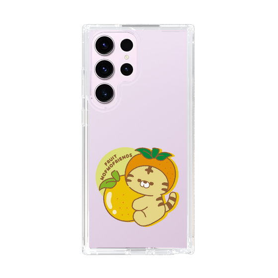 スリムプロテクションケース［ mofmofriends - オレンジ ］