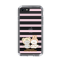 スリムプロテクションケース［ mofmofriends - ストライプ ］