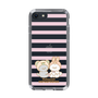 スリムプロテクションケース［ mofmofriends - ストライプ ］