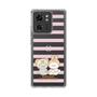 スリムプロテクションケース［ mofmofriends - ストライプ ］