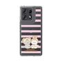スリムプロテクションケース［ mofmofriends - ストライプ ］