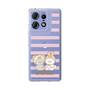 スリムプロテクションケース［ mofmofriends - ストライプ ］