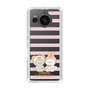 スリムプロテクションケース［ mofmofriends - ストライプ ］