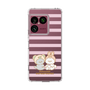 スリムプロテクションケース［ mofmofriends - ストライプ ］