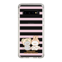 スリムプロテクションケース［ mofmofriends - ストライプ ］