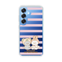 スリムプロテクションケース［ mofmofriends - ストライプ ］