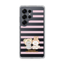 スリムプロテクションケース［ mofmofriends - ストライプ ］