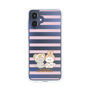スリムプロテクションケース［ mofmofriends - ストライプ ］