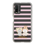スリムプロテクションケース［ mofmofriends - ストライプ ］