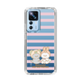 スリムプロテクションケース［ mofmofriends - ストライプ ］
