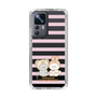 スリムプロテクションケース［ mofmofriends - ストライプ ］