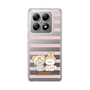 スリムプロテクションケース［ mofmofriends - ストライプ ］