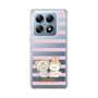 スリムプロテクションケース［ mofmofriends - ストライプ ］