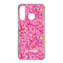 スリムプロテクションケース［ グルーミー - パターン - ピンク ］