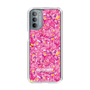 スリムプロテクションケース［ グルーミー - パターン - ピンク ］