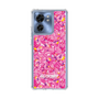 スリムプロテクションケース［ グルーミー - パターン - ピンク ］