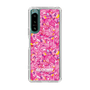 スリムプロテクションケース［ グルーミー - パターン - ピンク ］