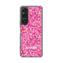 スリムプロテクションケース［ グルーミー - パターン - ピンク ］