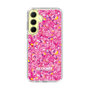 スリムプロテクションケース［ グルーミー - パターン - ピンク ］