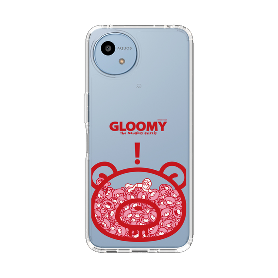 スリムプロテクションケース［ グルーミー - クリアフェイス ］