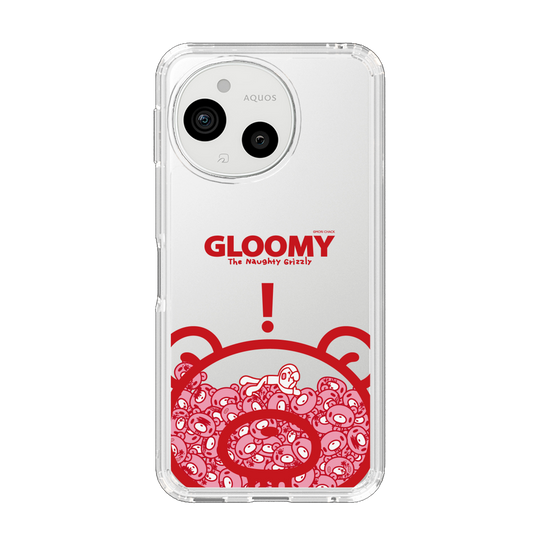 スリムプロテクションケース［ グルーミー - クリアフェイス ］