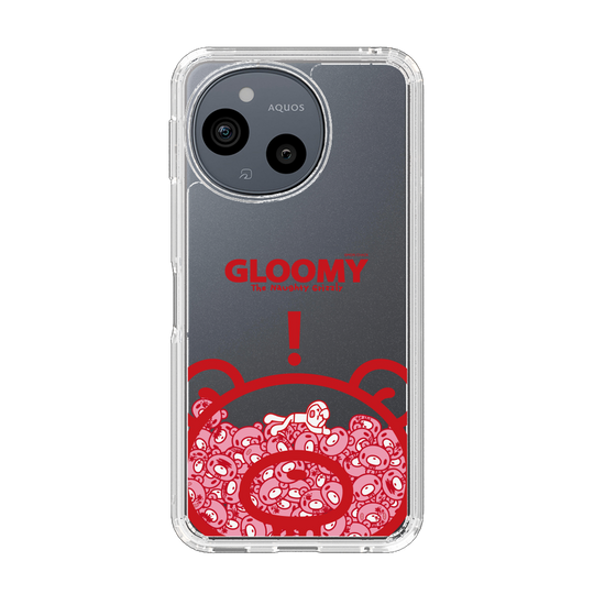 スリムプロテクションケース［ グルーミー - クリアフェイス ］