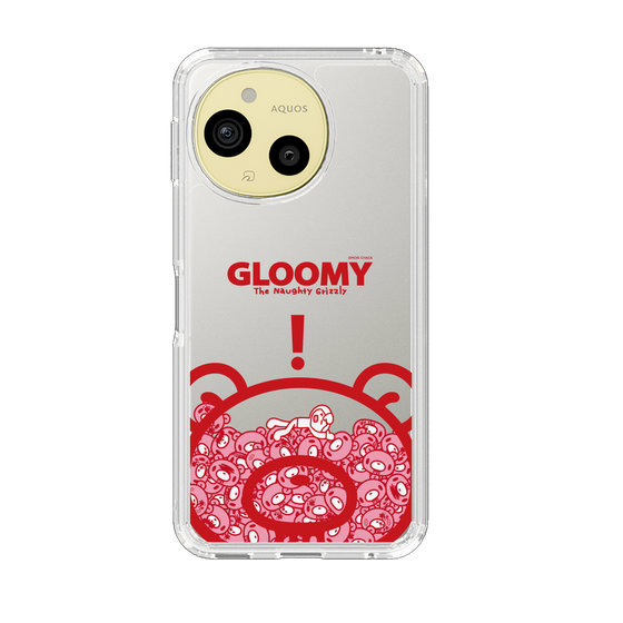 スリムプロテクションケース［ グルーミー - クリアフェイス ］