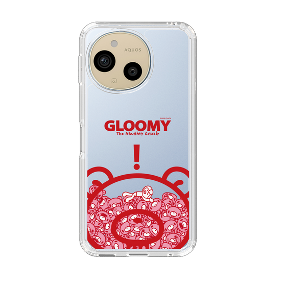 スリムプロテクションケース［ グルーミー - クリアフェイス ］