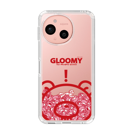 スリムプロテクションケース［ グルーミー - クリアフェイス ］