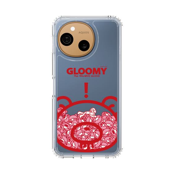 スリムプロテクションケース［ グルーミー - クリアフェイス ］