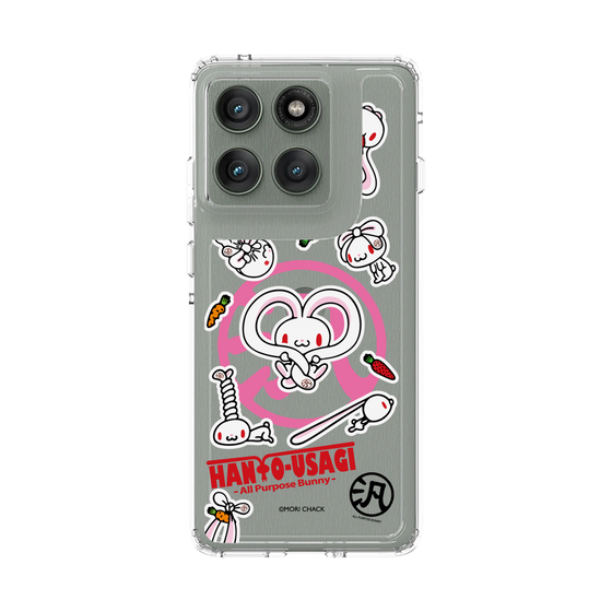 スリムプロテクションケース［ 汎用うさぎ - ステッカー ］