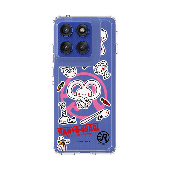 スリムプロテクションケース［ 汎用うさぎ - ステッカー ］