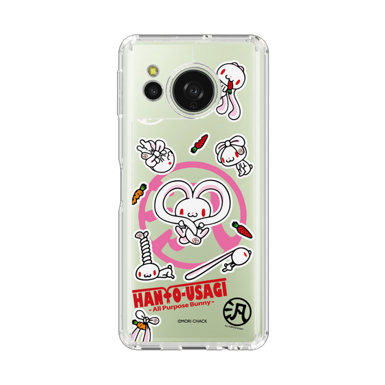 スリムプロテクションケース［ 汎用うさぎ - ステッカー ］