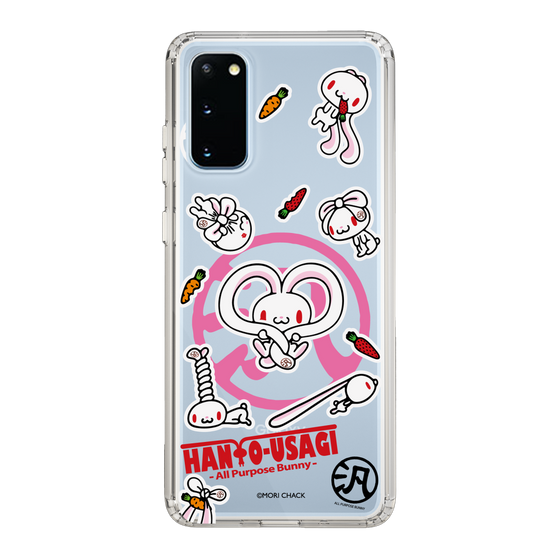 スリムプロテクションケース［ 汎用うさぎ - ステッカー ］