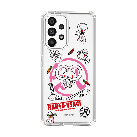 スリムプロテクションケース［ 汎用うさぎ - ステッカー ］