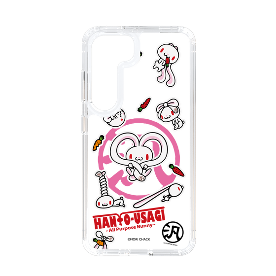 スリムプロテクションケース［ 汎用うさぎ - ステッカー ］