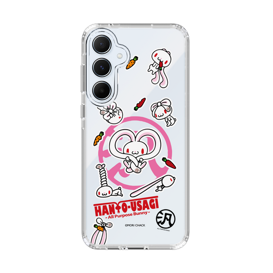 スリムプロテクションケース［ 汎用うさぎ - ステッカー ］