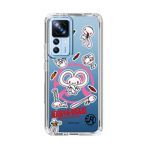 スリムプロテクションケース［ 汎用うさぎ - ステッカー ］