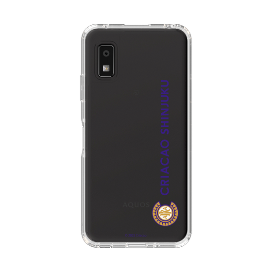 スリムプロテクションケース［ クリアソン新宿 - 縦組ロゴ1 ］