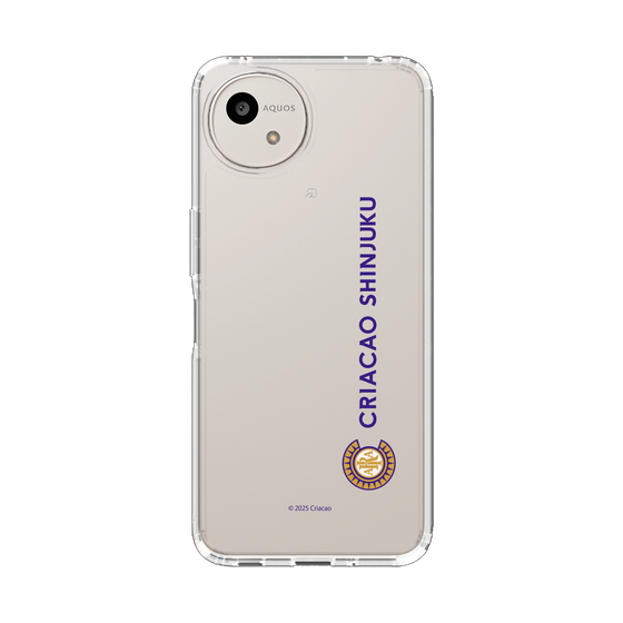 スリムプロテクションケース［ クリアソン新宿 - 縦組ロゴ1 ］